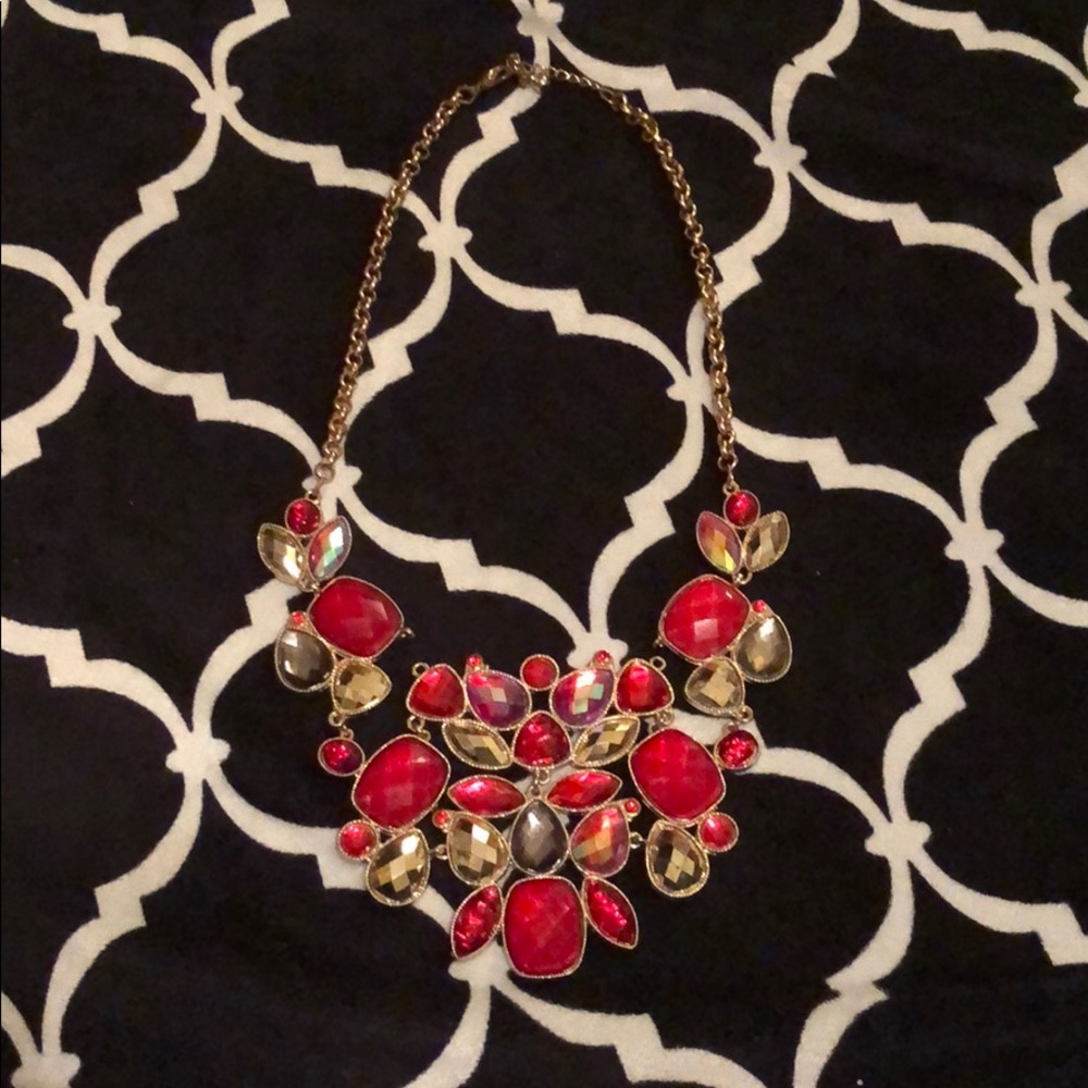 Red Jewel Necklace